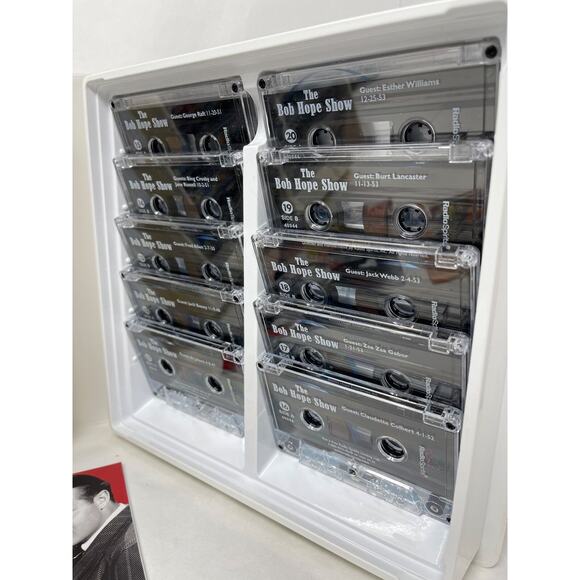 2002 The Bob Hope Show 20 Cassettes 20 Hours 40 Episodes Legends of Radio - Picture 6 of 11